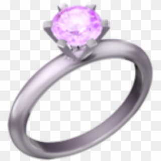 Pink Diamond Emoji Ring Tumblr Aesthetic - Ios Ring Emoji, HD Png Download