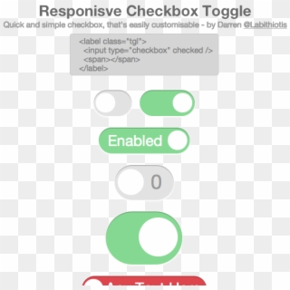 Checkbox Toggle, HD Png Download
