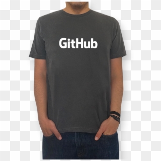 Camiseta Github Logo De Developerna - Github, HD Png Download