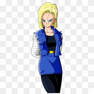 35518942 - >> - Android 18, HD Png Download