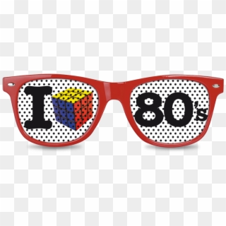 1980s 80s Goggles Free Frame Clipart - Love The 80s Png, Transparent Png