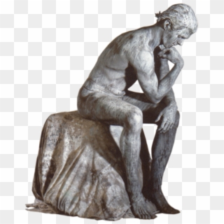 The Thinker - Carving, HD Png Download