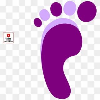 Clipart Baby Footprints - Foot Print Color Png, Transparent Png