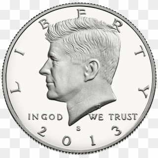 Us 50 Cent Obv - 2018 Kennedy Half Dollar, HD Png Download
