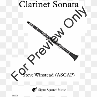 Clarinet Sonata Thumbnail Clarinet Sonata Thumbnail, HD Png Download