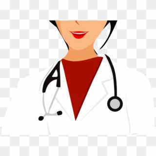Nurse Clipart Profession - Clipart Female Female Doctor Cartoon, HD Png  Download - 640x480(#1905059) - PngFind