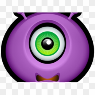 Pink Eyes Clipart Scary Monster - Circle, HD Png Download