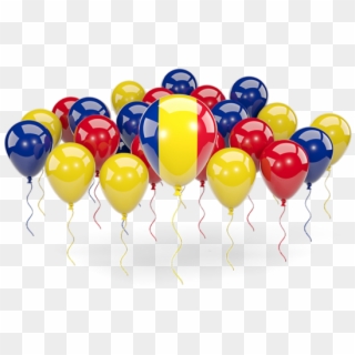 Blue And Yellow Balloons Png, Transparent Png
