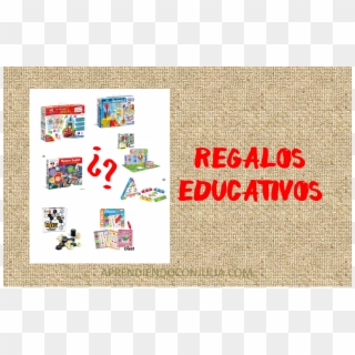 Ideas De Regalos Educativos Para Cumpleaños Por Edades, HD Png Download
