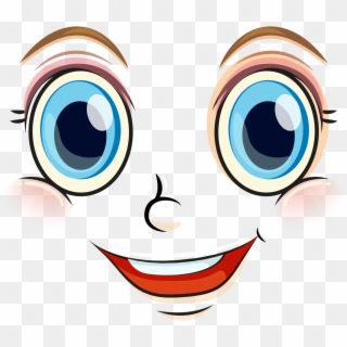 Ojos Caricatura Felices , Png Download - Ojos Caricatura Felices, Transparent Png