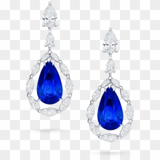 09 04 407 1 Sapphire Earrings Copy, HD Png Download