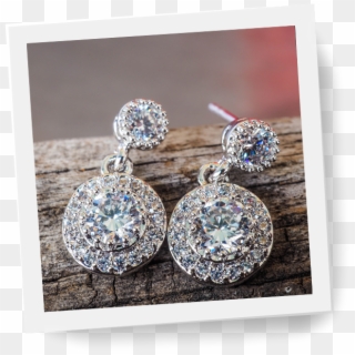 Diamond Earrings, HD Png Download