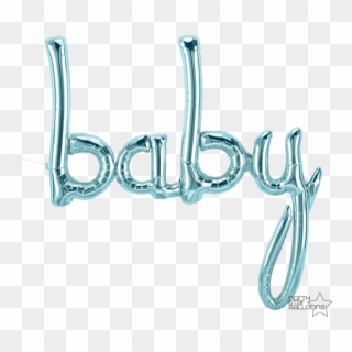 Mylar Baby Script Balloon, HD Png Download