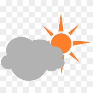 This Free Icons Png Design Of Weather Symbol Semicloudy, Transparent Png