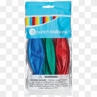 Punch Balloon Assorted 3 Count - Thread, HD Png Download