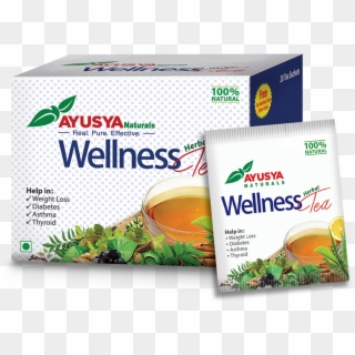 Ayusya Wellness Herbal Tea Bag - Ceylon Tea, HD Png Download