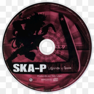 Ska-p Lágrimas Y Gozos Cd Disc Image - Ska P Lagrimas Y Gozos, HD Png Download