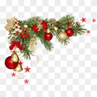 Share This - Christmas Corner Border Png, Transparent Png
