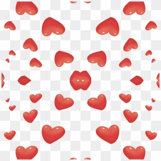 Floating Hearts, Heart Balloons Fabric - Heart, HD Png Download