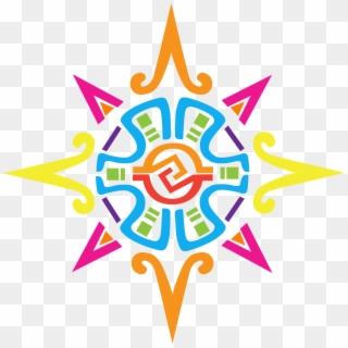 Viva La Luz - Mayan Sun Symbol, HD Png Download