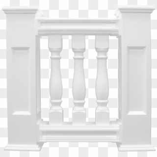 V510 With Turned Vinyl Balusters, HD Png Download