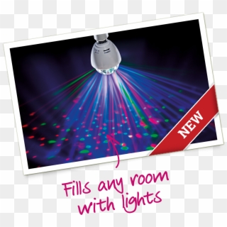 The Rotating, Multi-coloured Party Light, HD Png Download