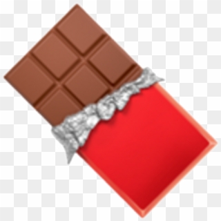 Chocolate Barra Emoji Comida Dulce , Png Download, Transparent Png