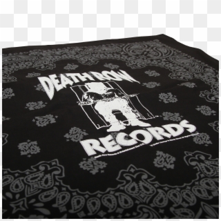 Death Row Records Logo Black Bandana $10 - Death Row Bandana, HD Png Download