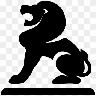 Lion Statue Icon - Lion Icon, HD Png Download