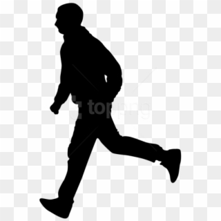Free Png Running Man Silhouette Png, Transparent Png