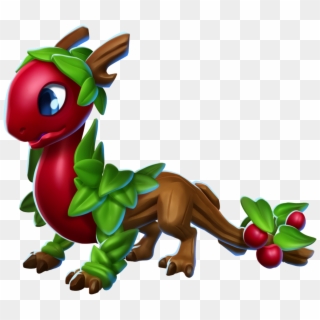Cherry Dragon - Cartoon, HD Png Download