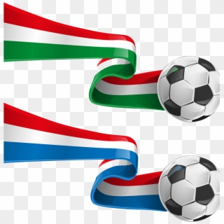 Italy France Flag Clip Art - Flag Italy Ribbon, HD Png Download