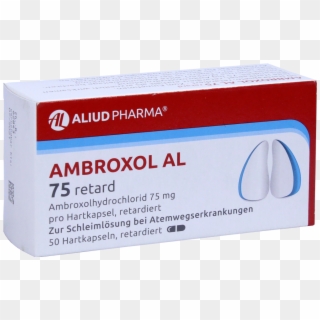Ambroxol Al 75 Retard - Box, HD Png Download