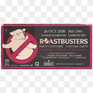 Roastbusters Halloween Party, HD Png Download