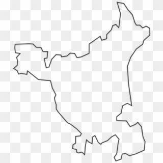 Haryana Map Png - Map, Transparent Png