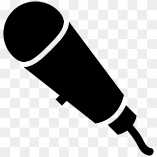 Microphone Silhouette Png 407238, Transparent Png