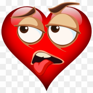 Emoji, Emojicon, Emojis, Heart, Valentine's Day, Love, HD Png Download