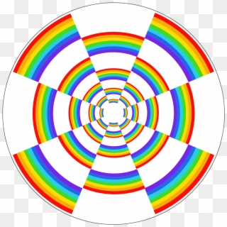 Rainbow Circle - Circle, HD Png Download