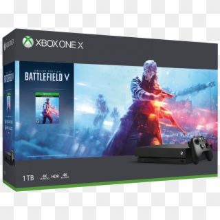 Xbox One X Battlefield V - Battlefield 5 Xbox Bundle, HD Png Download
