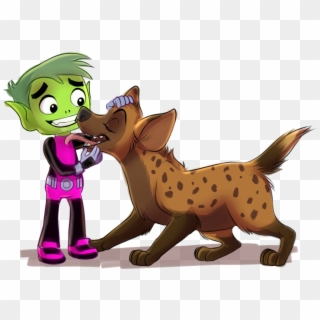 Beast Boy And The Character Belongs To Frozenspots - Cartoon, HD Png Download