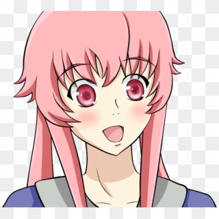 Can't Believe Yuno Gasai Wasn't Included In - Yuno Gasai Face Png, Transparent Png