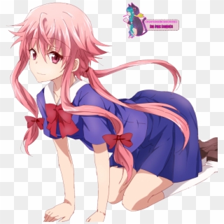 Ragazze Anime Images ♥˛•*anime Girls¸ - Yuno Mirai Nikki Icon, HD Png Download