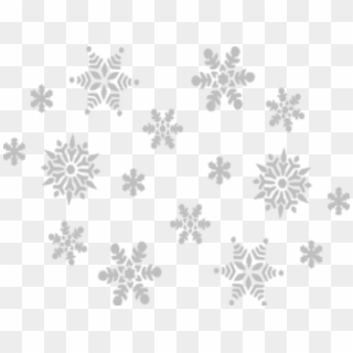 Snowfall Clipart Silver Snowflake - Free Pink Snowflake Clipart, HD Png Download