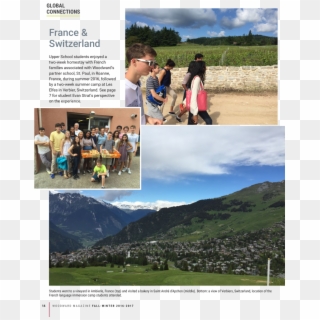 Global Connections France Switzerland Upper School - Collage, HD Png Download