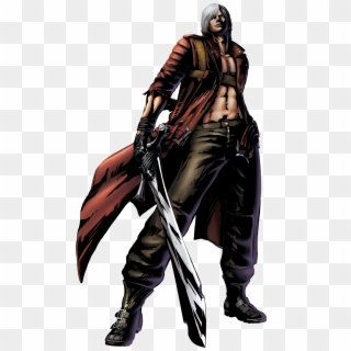 Click This Bar To View The Original Image Of 2896x4096px - Dante Devil May Cry Marvel Vs Capcom, HD Png Download
