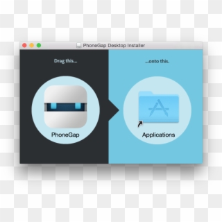 Drag And Drop The Application Into The Applications, HD Png Download
