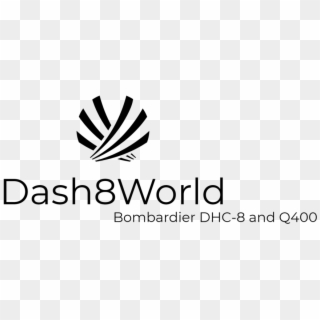 Dash8world Logo Black Format=1500w, HD Png Download