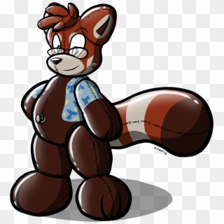 Red Panda Pooltoy, HD Png Download