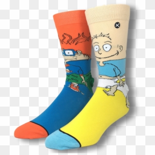 Nickelodeon Rugrats Tommy And Chuckie Socks, HD Png Download