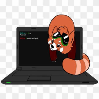 Red Panda By Chess-man - Netbook, HD Png Download